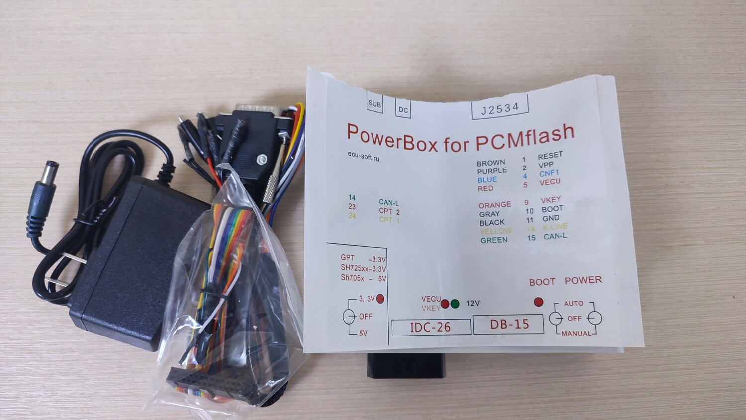 Power Box для PCM flash KTM JTAG