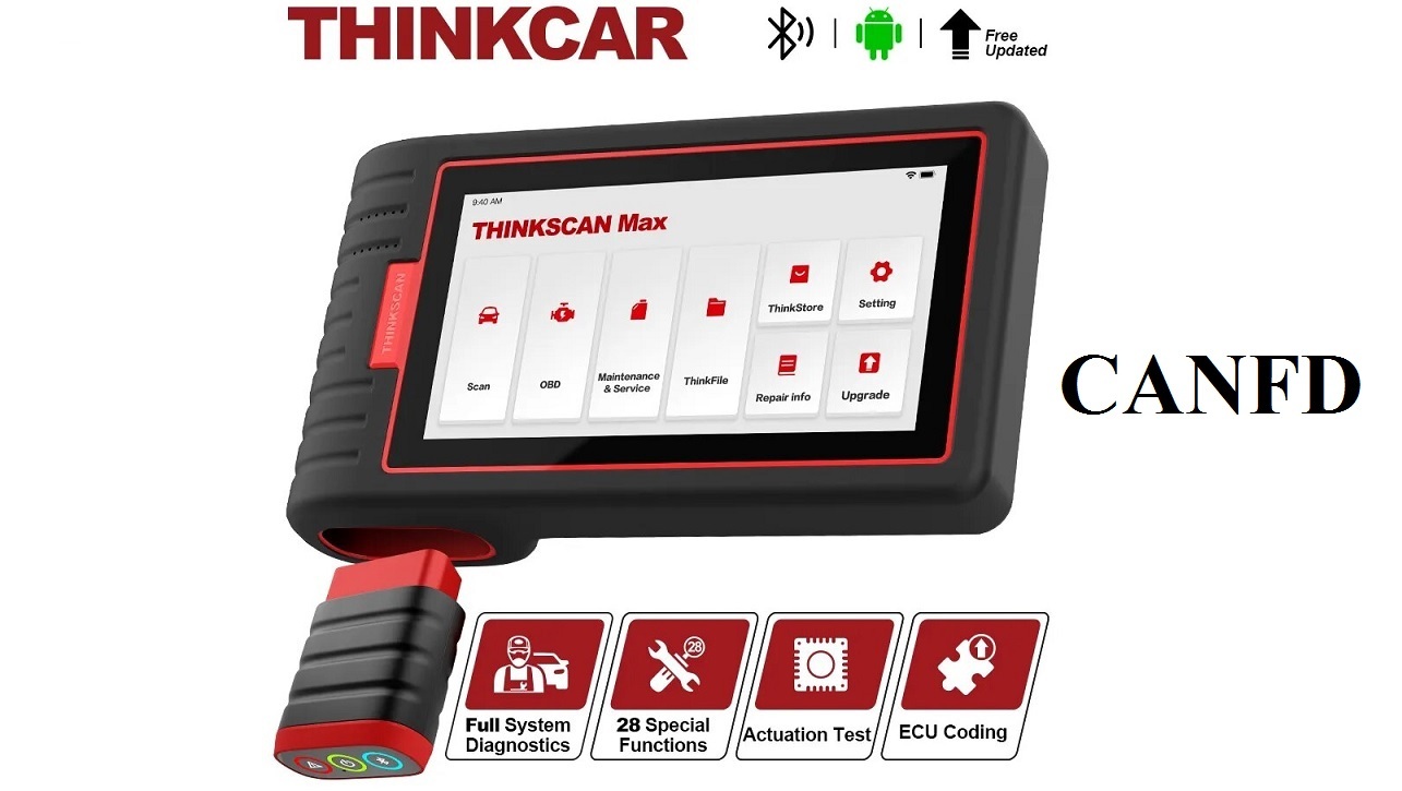 Автосканер - ThinkCar ThinkScan MAX 2 c CanFD